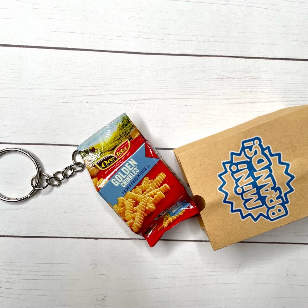 French Fry Keychain | Handmade | Mini Brands | Unique | Unisex